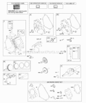 Part Location Diagram of 695710 Briggs and Stratton Shield-Cylinder